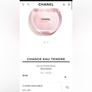CHANEL EAU TENDRE